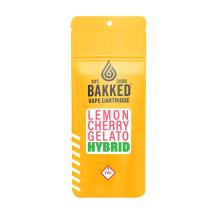 Bakked Formulated Vape Cartridges | Lemon Cherry Gelato 1g Rec Bakked Formulated Vape Cartridges | Lemon Cherry Gelato 1g Rec