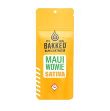 Bakked Formulated Vape Cartridges | Maui Wowie 1g Med Bakked Formulated Vape Cartridges | Maui Wowie 1g Med