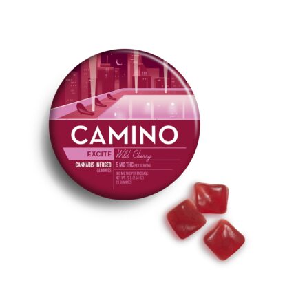 Camino | Wild Cherry (Excite) - 100mg Edible