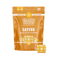 Cheeba Chews Wax Wrap | Caramel Sativa 1000mg Med Cheeba Chews Wax Wrap | Caramel Sativa 1000mg Med