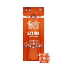 Cheeba Chews Wax Wrap | Chocolate Sativa 100mg Rec Cheeba Chews Wax Wrap | Chocolate Sativa 100mg Rec