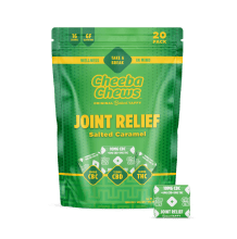Cheeba Chews Wax Wrap | Joint Relief Caramel CBD & CBC 100mg Rec Cheeba Chews Wax Wrap | Joint Relief Caramel CBD & CBC 100mg Rec
