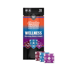 Cheeba Chews Wax Wrap | Wellness THCV CBG CBN 100mg Rec Cheeba Chews Wax Wrap | Wellness THCV CBG CBN 100mg Rec