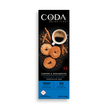 Coda Signature Chocolate | Coffee & Doughnuts 1000mg Med Coda Signature Chocolate | Coffee & Doughnuts 1000mg Med
