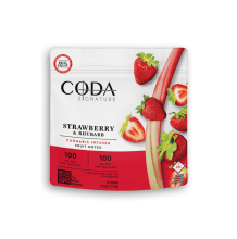 Coda Signature Fruit Notes | Strawberry & Rhubarb 1:1 100mg Rec
