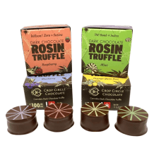 Crop Circle Chocolate Truffles | Almond Sea Salt 5-Pack 100mg Crop Circle Chocolate Truffles | Almond Sea Salt 5-Pack 100mg