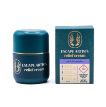 Escape Artists Relief Cream 2:1:2 | Lavender 400mg Rec Escape Artists Relief Cream 2:1:2 | Lavender 400mg Rec
