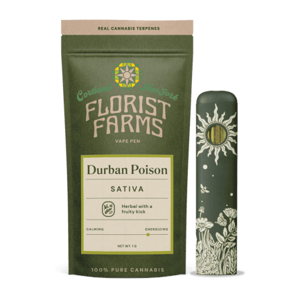 Florist Farms | Durban Poison All-in-One - 1g Vape