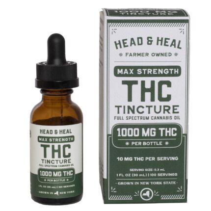 Head & Heal | Max THC - 1000mg - Tincture