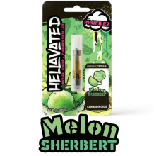Hellavated Profilez Cartridge | Melon Sherbert 1g Hellavated Profilez Cartridge | Melon Sherbert 1g