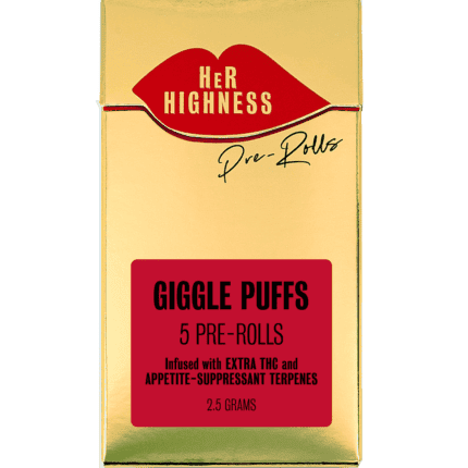 Her Highness | Giggle Puffs (Infused) - 5pk Preroll