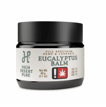 High Desert Pure Balm | Eucalyptus Balm 1:1:1 THC:CBD:CBG 400mg High Desert Pure Balm | Eucalyptus Balm 1:1:1 THC:CBD:CBG 400mg