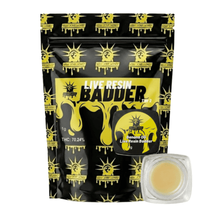 New York Honey | Banana OG Live Resin Badder - 1g - Concentrate