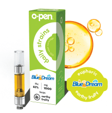 O.Pen Daily Strains Cartridge | Blue Dream 1g Rec O.Pen Daily Strains Cartridge | Blue Dream 1g Rec