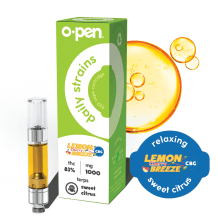 O.Pen Daily Strains Cartridge | Lemon Cherry Breeze CBG 1g Rec O.Pen Daily Strains Cartridge | Lemon Cherry Breeze CBG 1g Rec