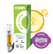 O.Pen Daily Strains Cartridge | Northern Lights 1g Med O.Pen Daily Strains Cartridge | Northern Lights 1g Med