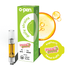 O.Pen Daily Strains Cartridge | Pink Guava 1g Rec O.Pen Daily Strains Cartridge | Pink Guava 1g Rec