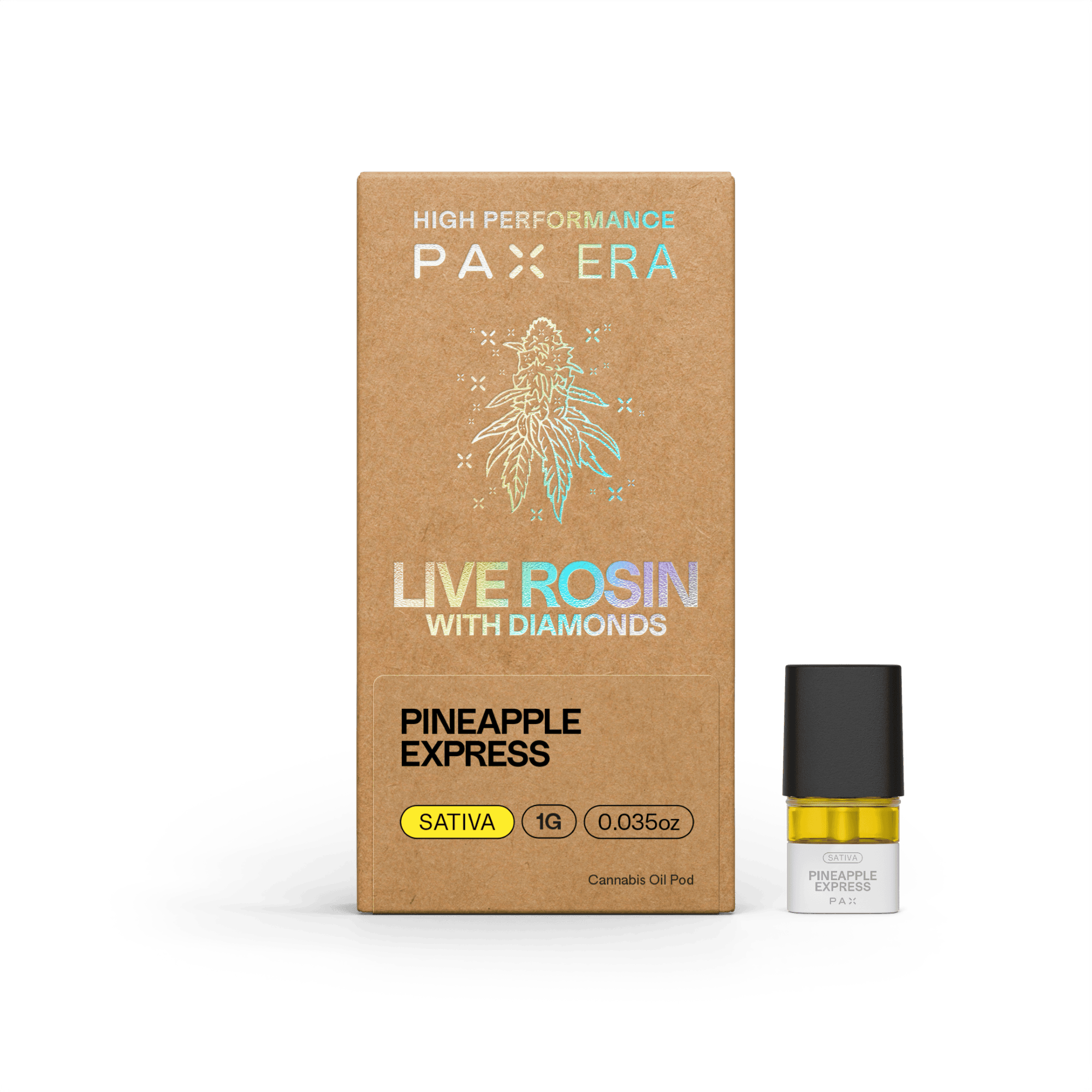 PAX ERA | Pineapple Express (Live Rosin with Diamonds) Pod - 1g - Vape PAX ERA | Pineapple Express (Live Rosin with Diamonds) Pod - 1g - Vape
