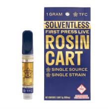 The Flower Collective Live Rosin Cartridge | Hakusai 1g Rec The Flower Collective Live Rosin Cartridge | Hakusai 1g Rec