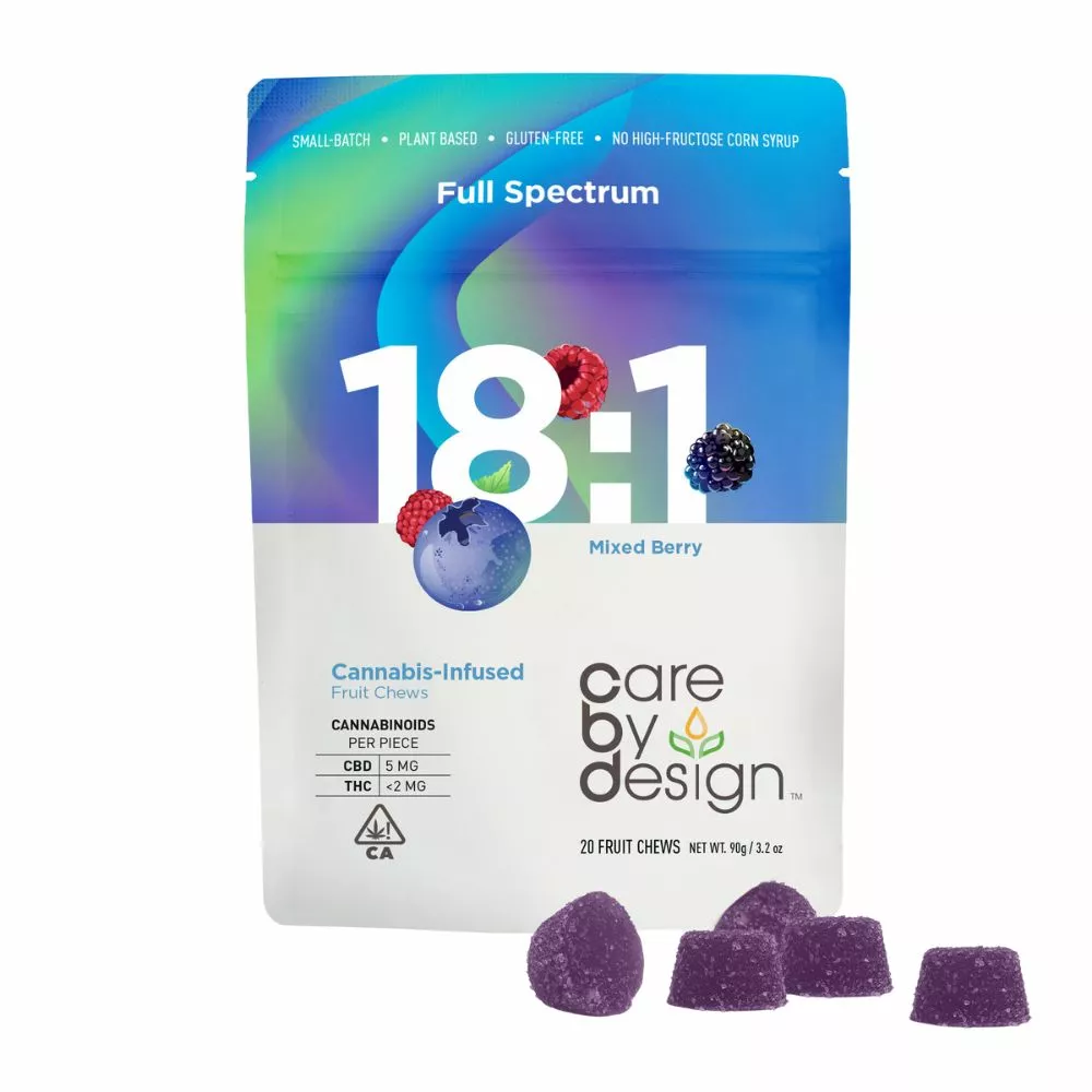 18:1 Mixed Berry - Fruit Chews 18:1 Mixed Berry - Fruit Chews