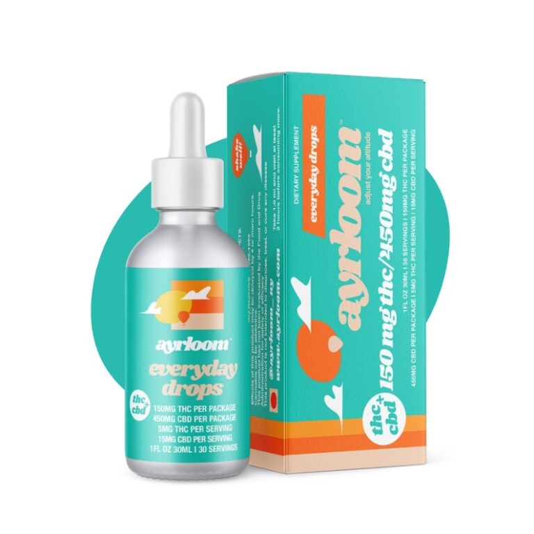 Ayrloom | Everyday Drops 1:3 (THC:CBD) - 150mg Tincture
