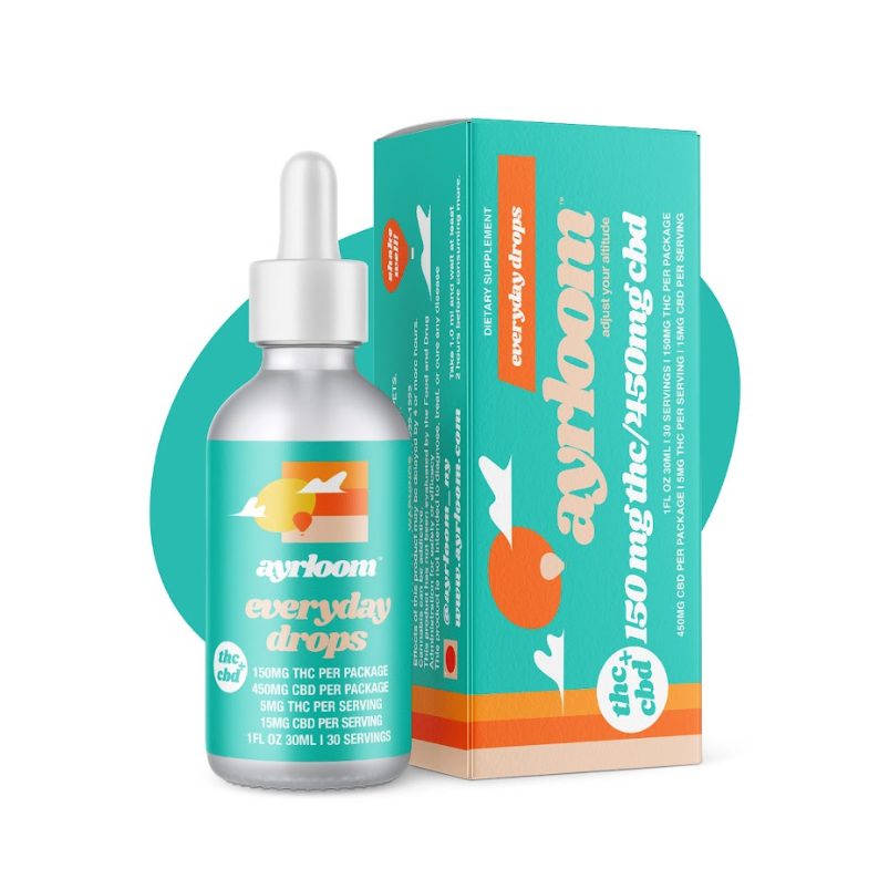 Ayrloom | Everyday Drops 1:3 (THC:CBD) - 150mg Tincture