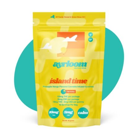 Ayrloom | Island Time UP 2:1 (THC:CBD) - 100mg Edible
