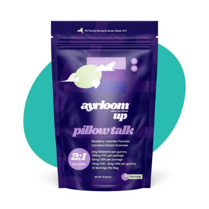 Ayrloom | Pillow Talk UP 2:1 (THC:CBN) - 100mg Edible