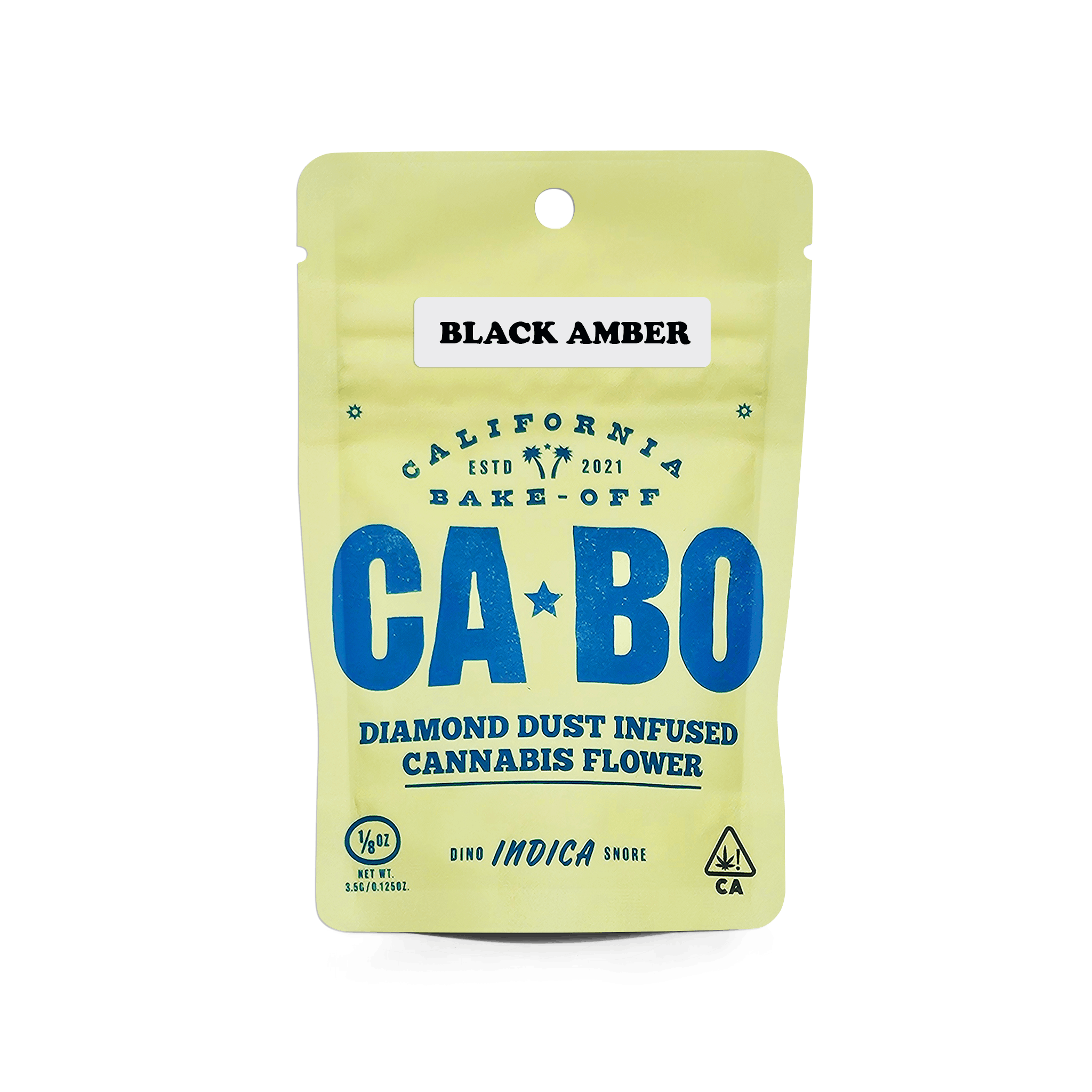 Cabo – Black Amber – Diamond dusted 3.5g Cabo – Black Amber – Diamond dusted 3.5g