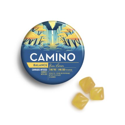Camino | Yuzu Lemon (Balance) - 100mg Edible