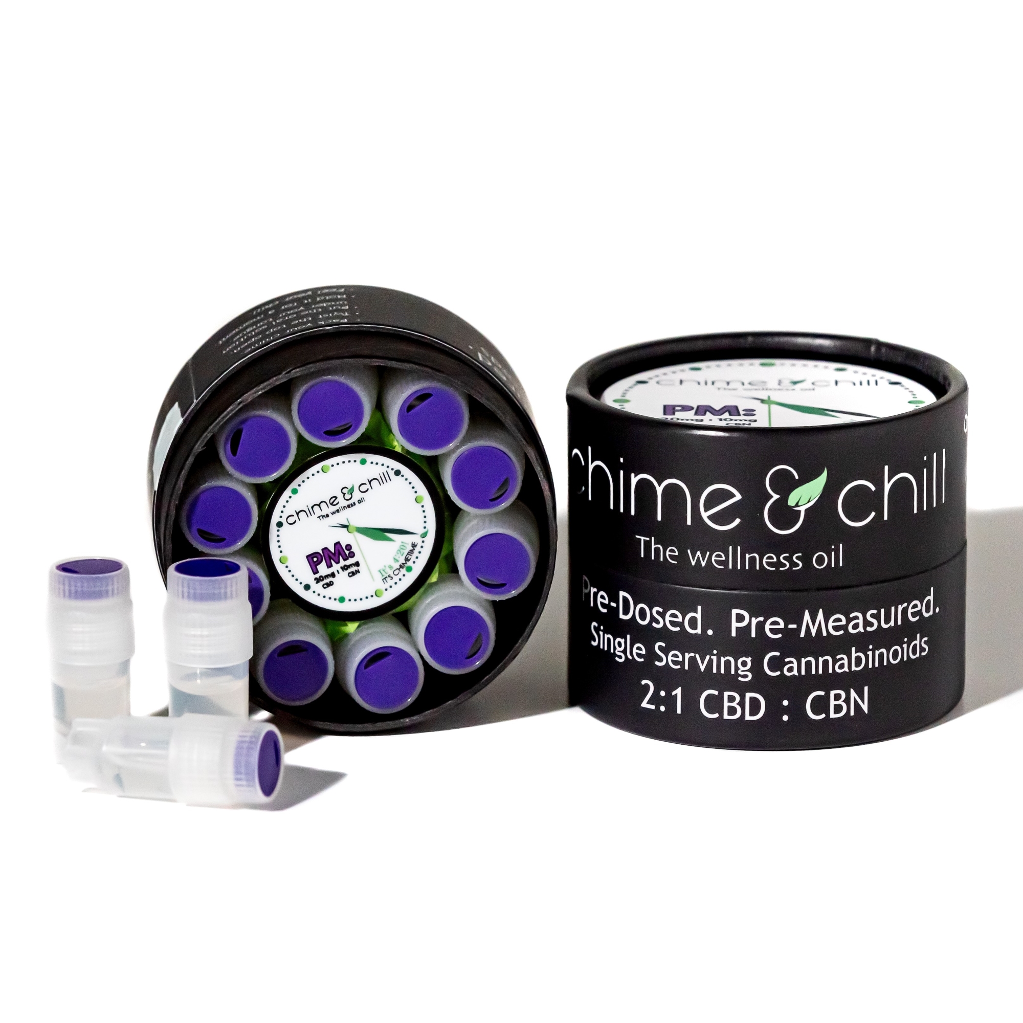 Chime & Chill | P.M. Oral Solution - 200mg CBD Chime & Chill | P.M. Oral Solution - 200mg CBD