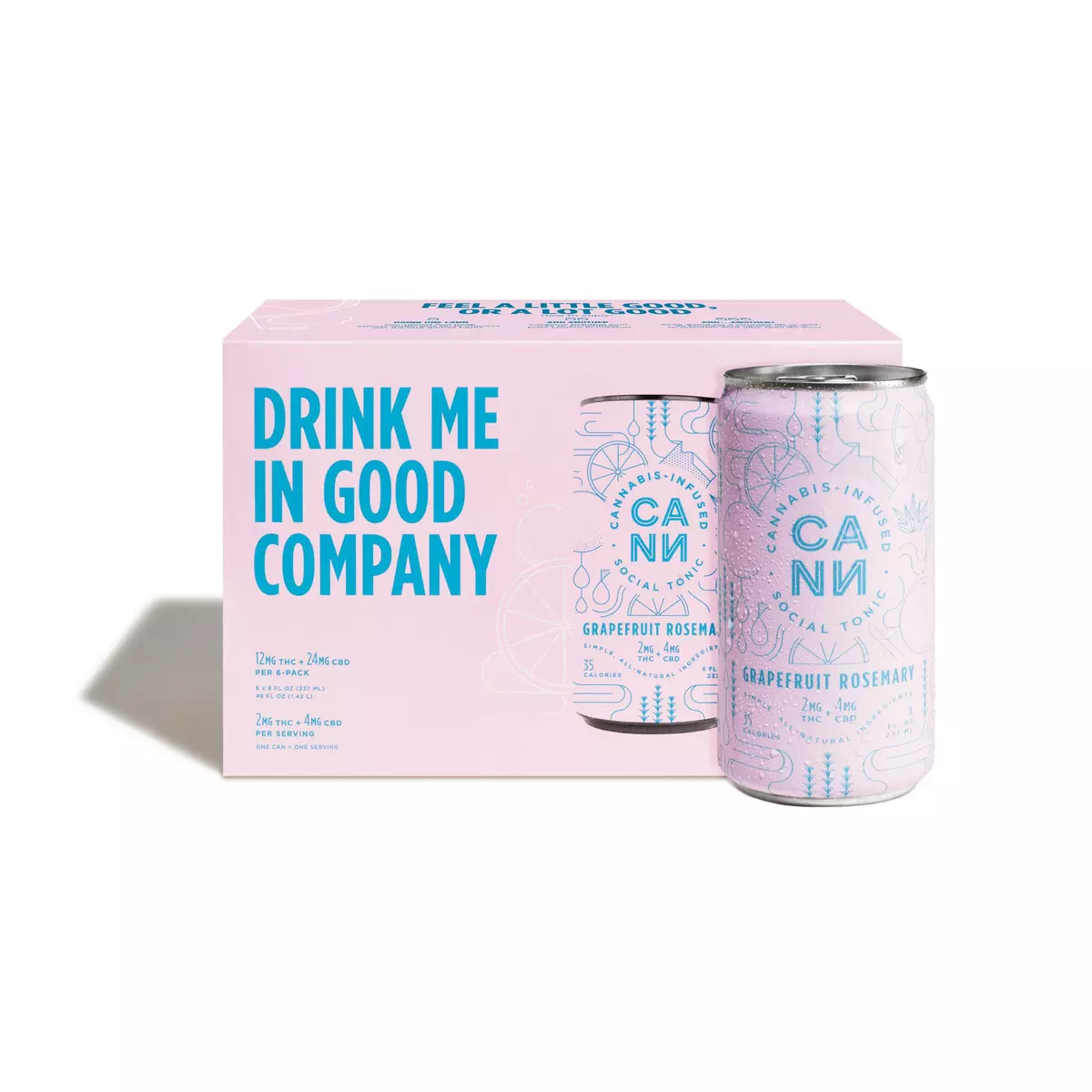 Grapefruit Rosemary Social Tonic Grapefruit Rosemary Social Tonic