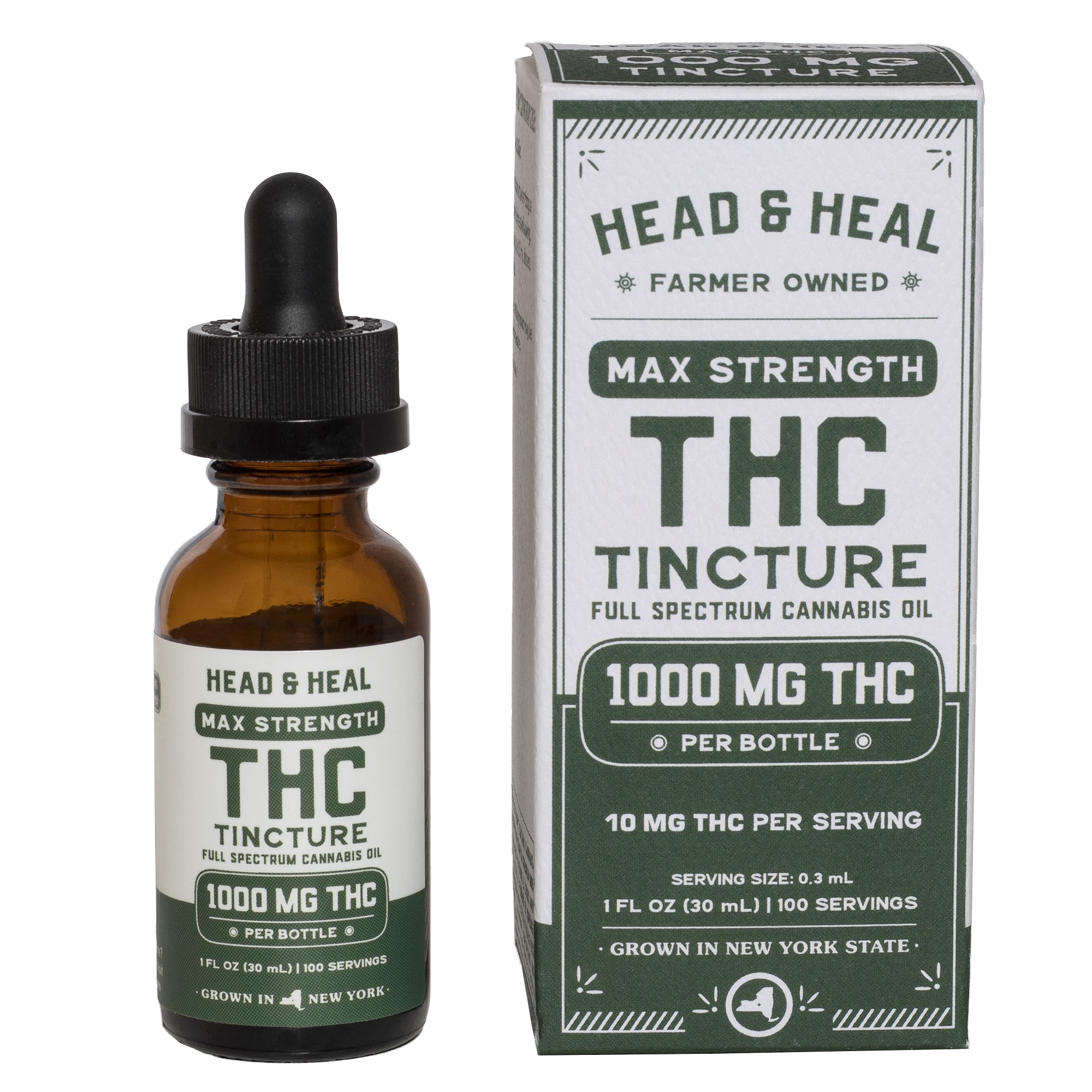 Head & Heal | Max THC - 1000mg - Tincture Head & Heal | Max THC - 1000mg - Tincture