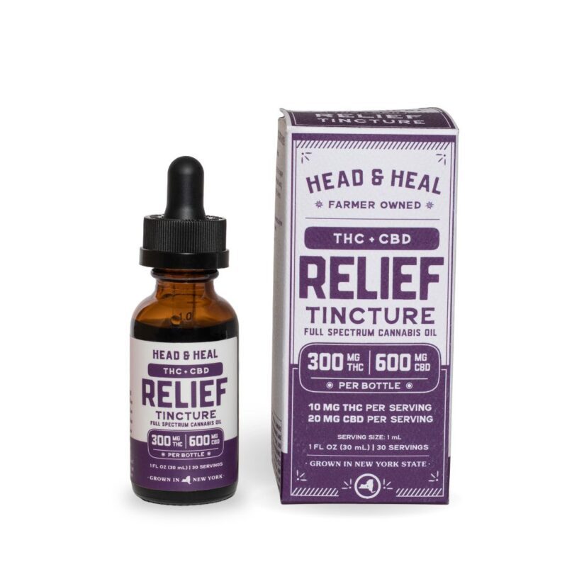 Head & Heal | Relief 2:1 (CBD:THC) - 300mg - Tincture