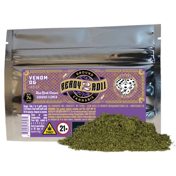 Nanticoke | Ready 2 Roll Indica (Pre-ground) - 7g Flower Nanticoke | Ready 2 Roll Indica (Pre-ground) - 7g Flower