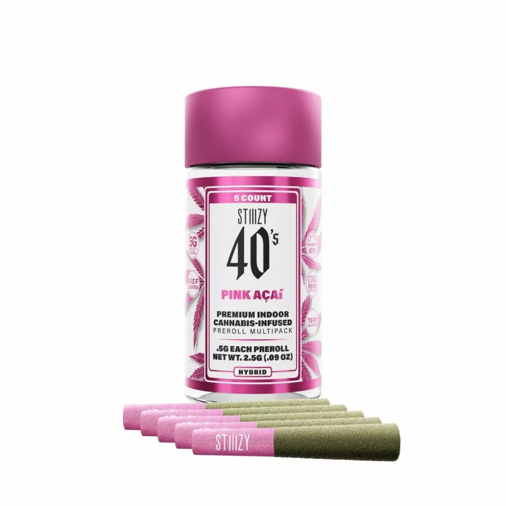 Pink Acai (H) - 40's Infused Pre-Rolls Pink Acai (H) - 40's Infused Pre-Rolls