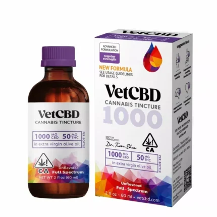Regular Strength Pet Tincture 1000 mg CBD