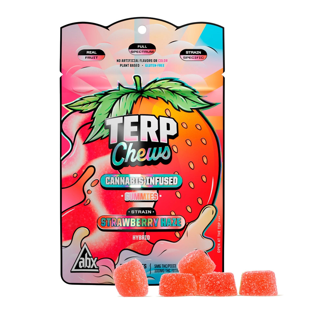 Strawberry Haze - Terp Chews (H) Strawberry Haze - Terp Chews (H)